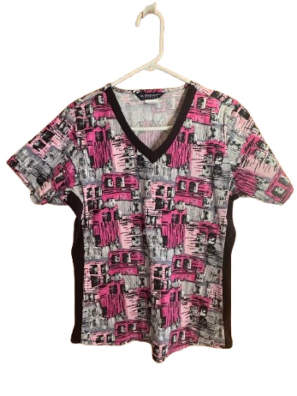 Nu Dimension Scrub Top Size Small (D53)
